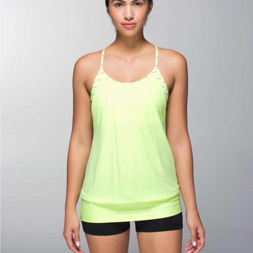 Lululemon No Limits Tank
Clear Mint / Deauville Stripe Clear Mint